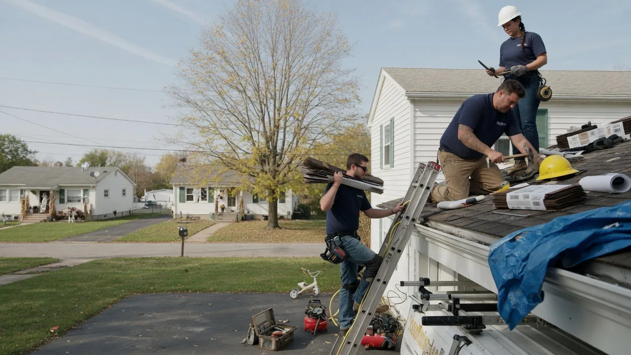 Local Roofing Contractors in Breedsville, MI near me
